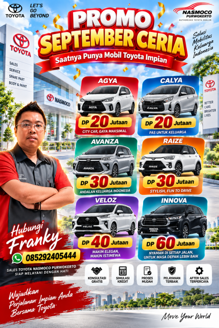 Promo TOYOTA Purbalingga - Promo Toyota Purbalingga 2026