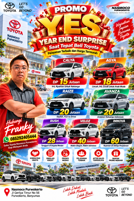 Promo TOYOTA Purbalingga - Promo Toyota Purbalingga 2026