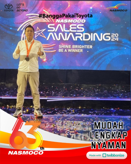 Sales Awarding 2023 - Penyerahan Unit Toyota Purbalingga